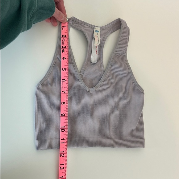 Free People Movement Women’s Seamless Ribbed Tank Lavender XS - Picture 5 of 5